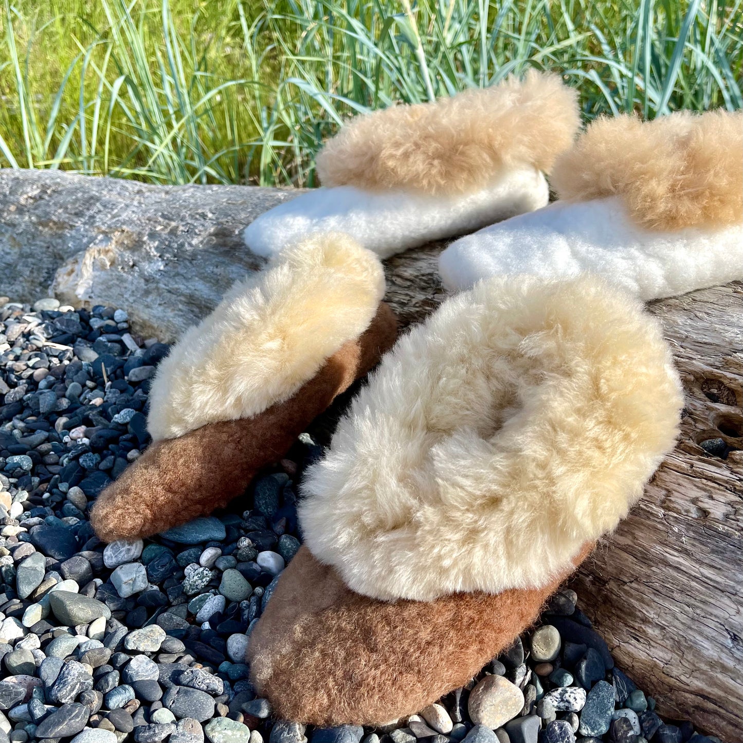 Boot Alpaca Fur Slippers