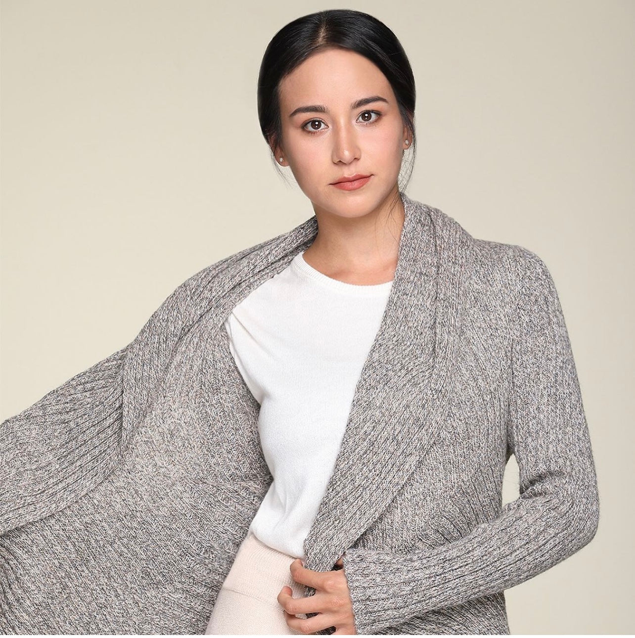 Pia Alpaca Cardigan for Women