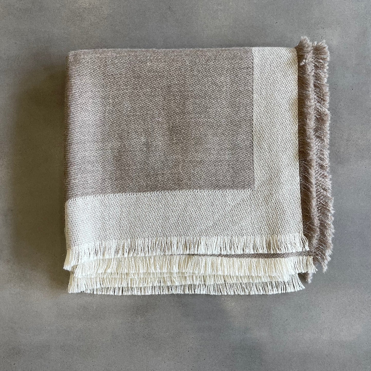 Eyelash Baby Alpaca Room Throw