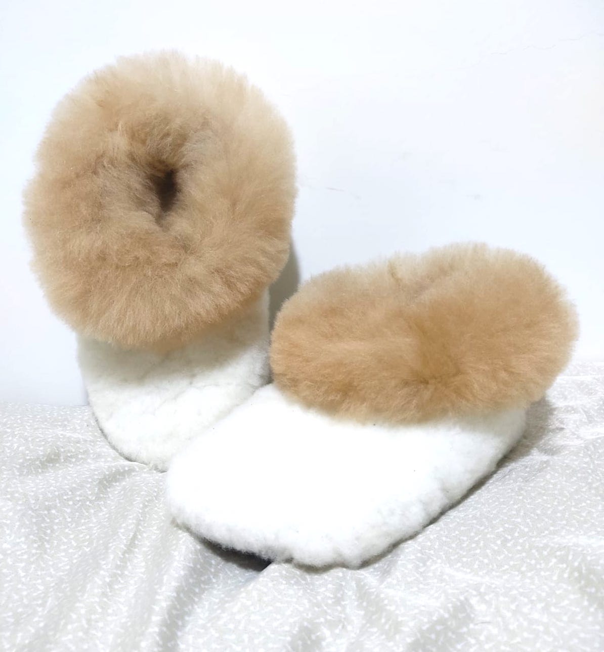 Boot Alpaca Fur Slippers
