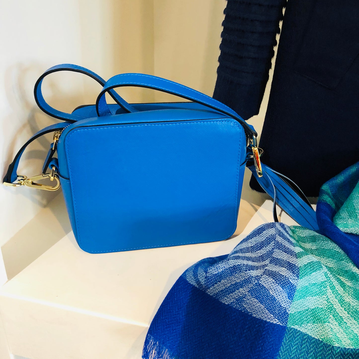 Italian Quad Crossbody Bag