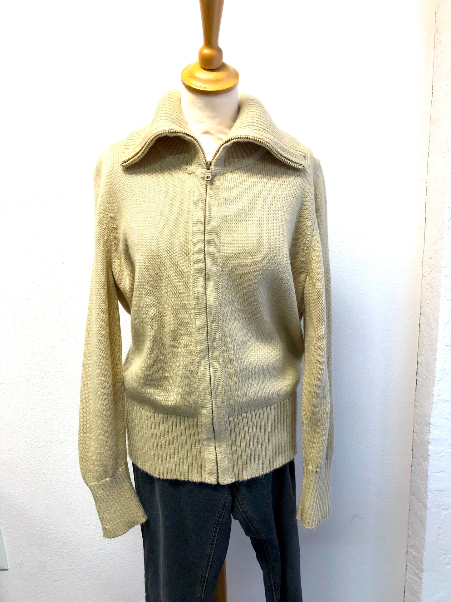 Betty Zip Alpaca Cardigan