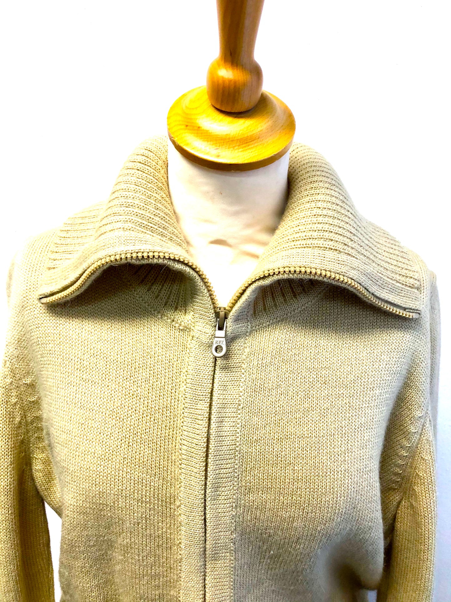Betty Zip Alpaca Cardigan