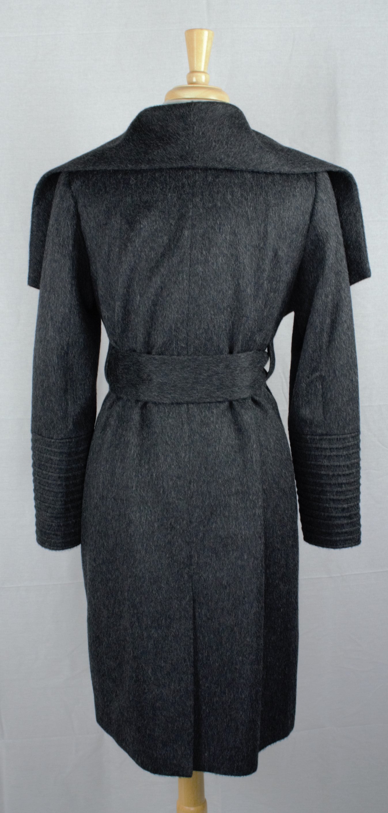Alpaca Long Duchess Wrap Coat