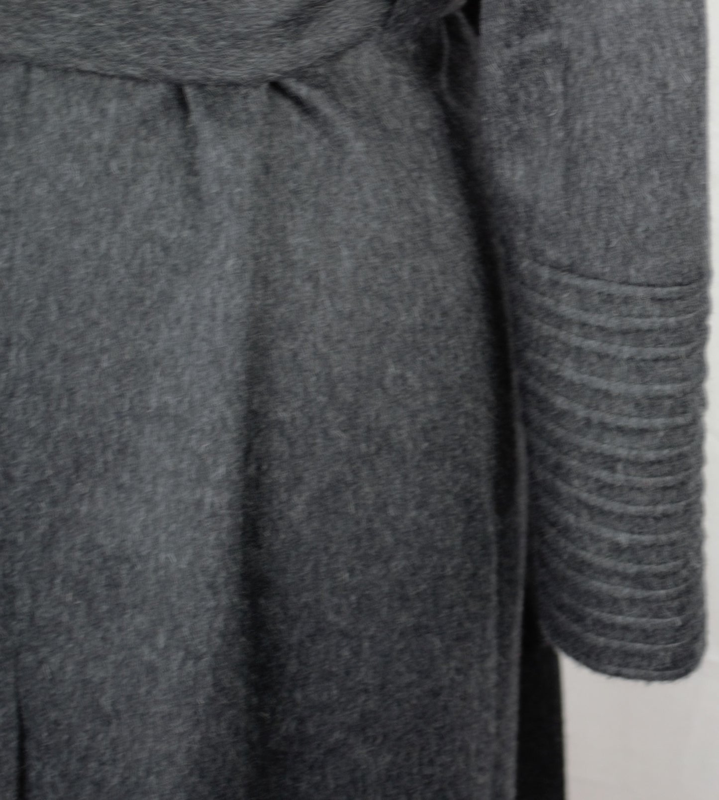 Alpaca Long Duchess Wrap Coat