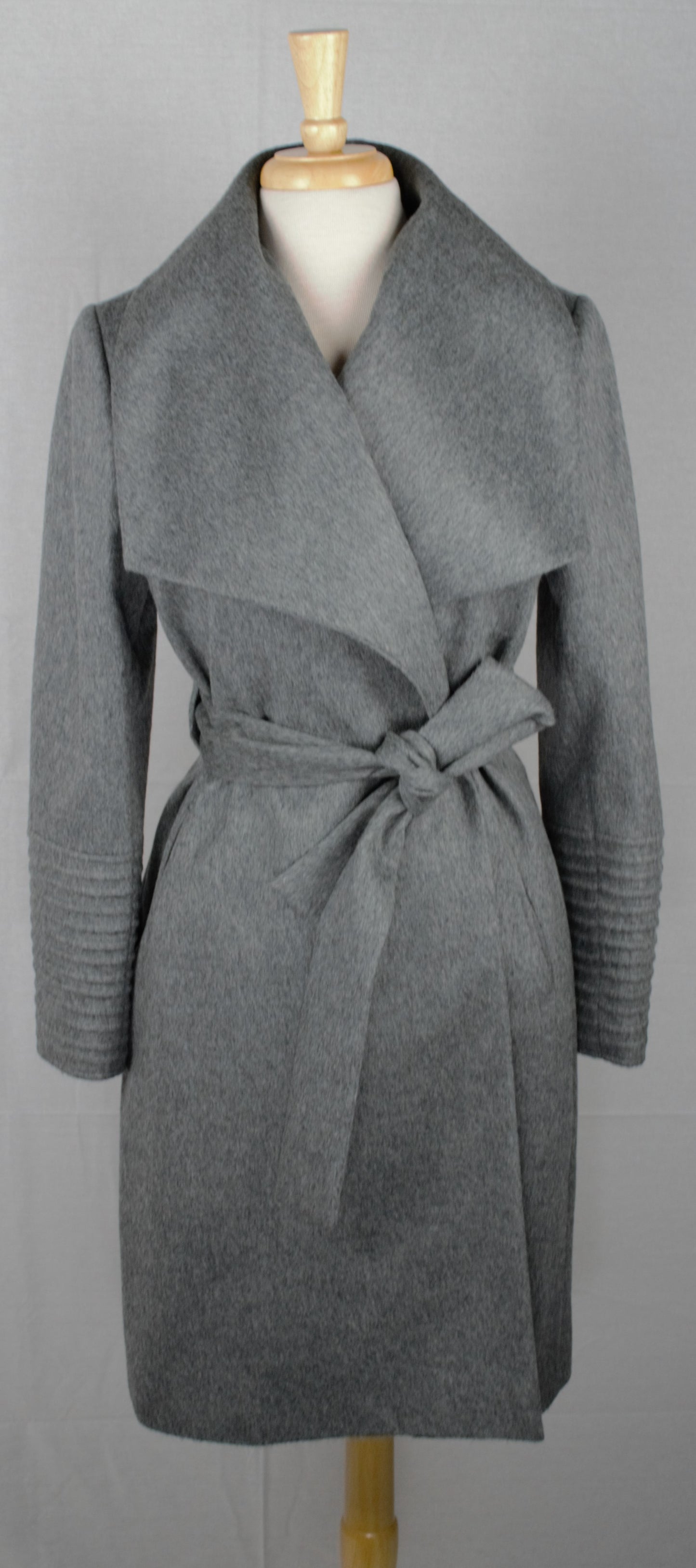 Alpaca Long Duchess Wrap Coat
