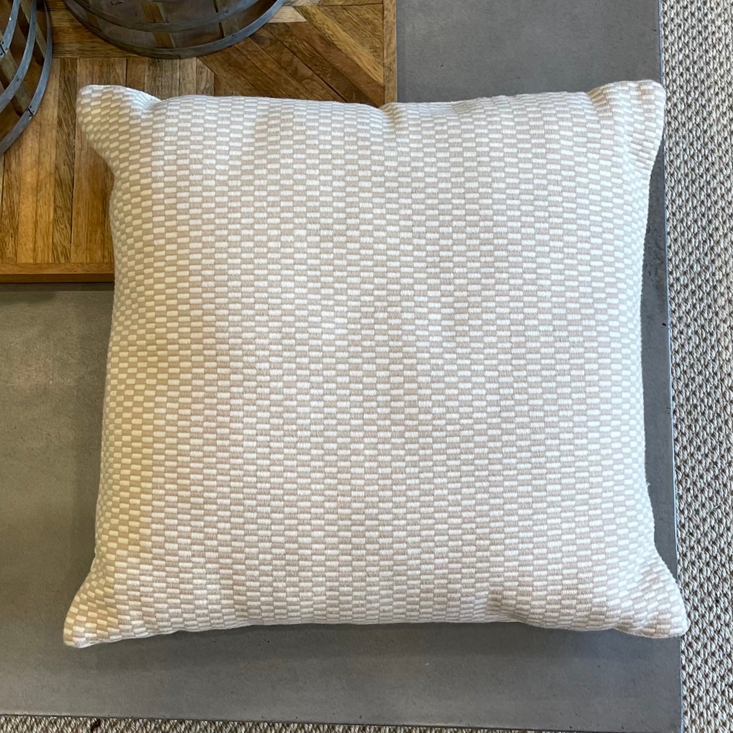 Checkers Cotton Cushion Cover