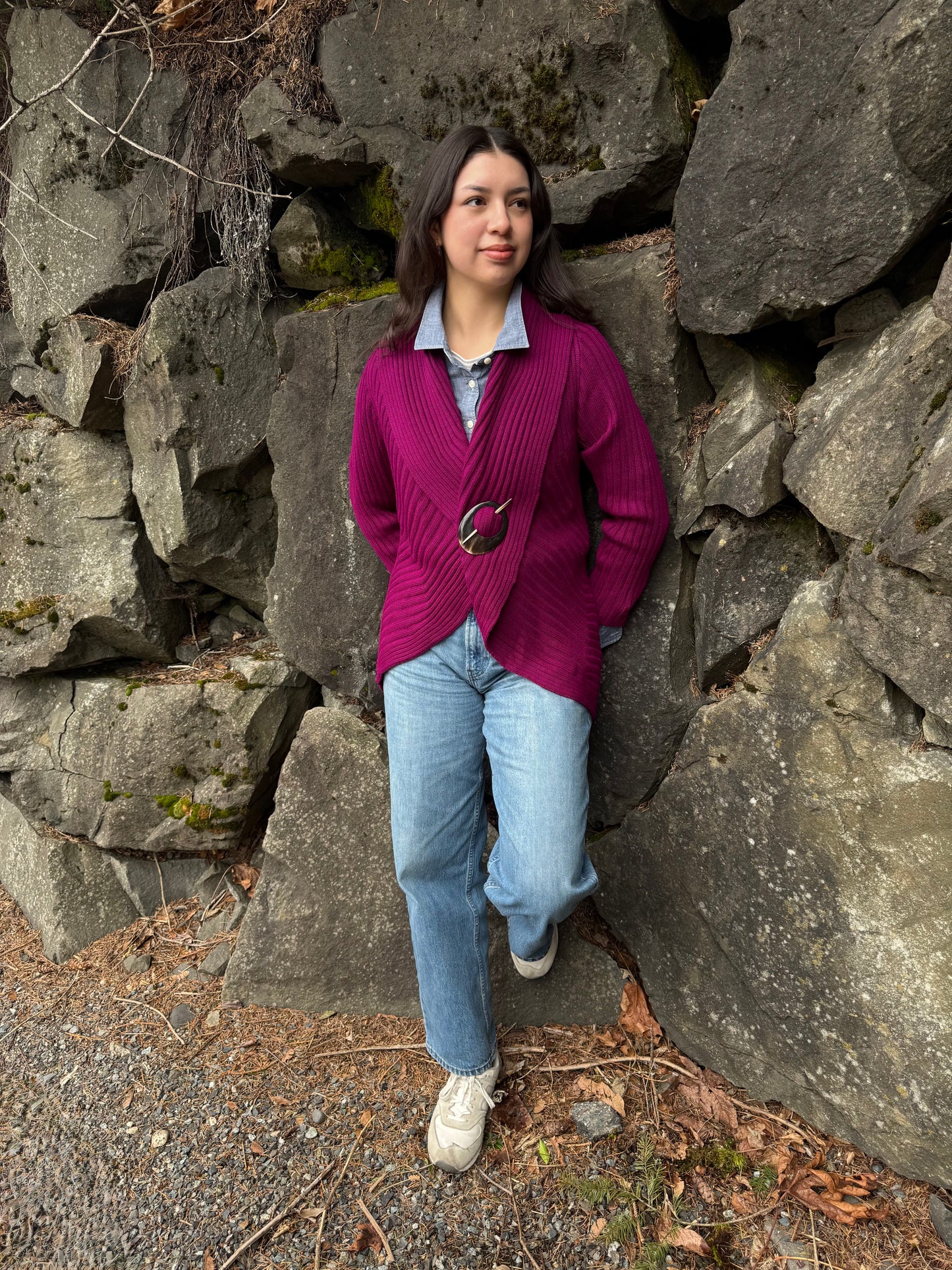 Pia Alpaca Cardigan for Women