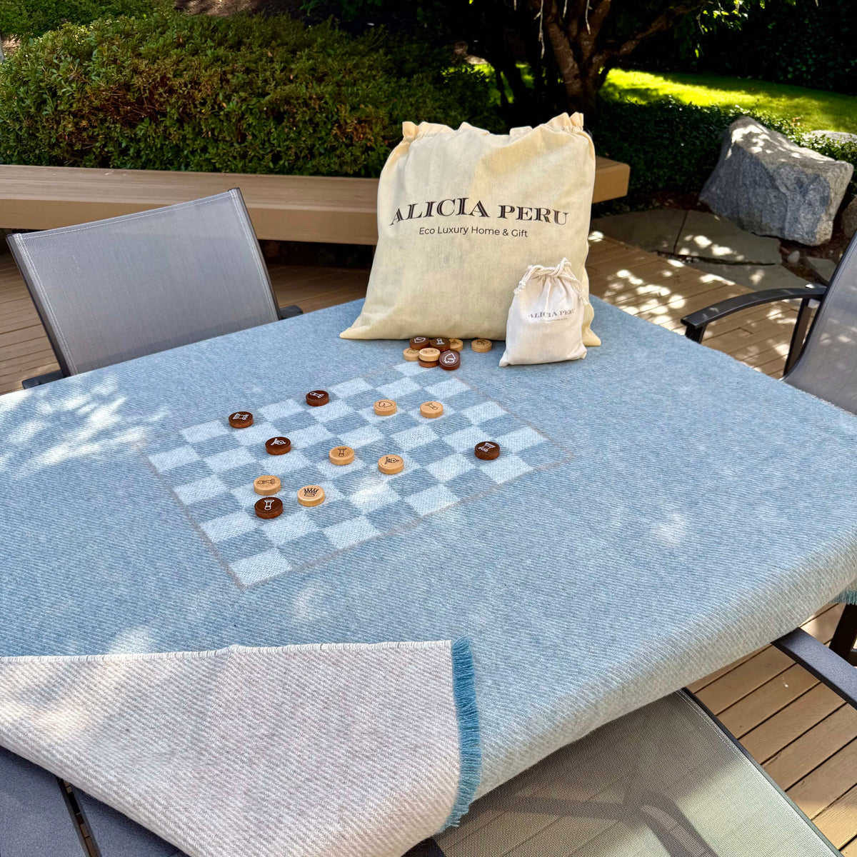 Blanket Chess/Checkers Set
