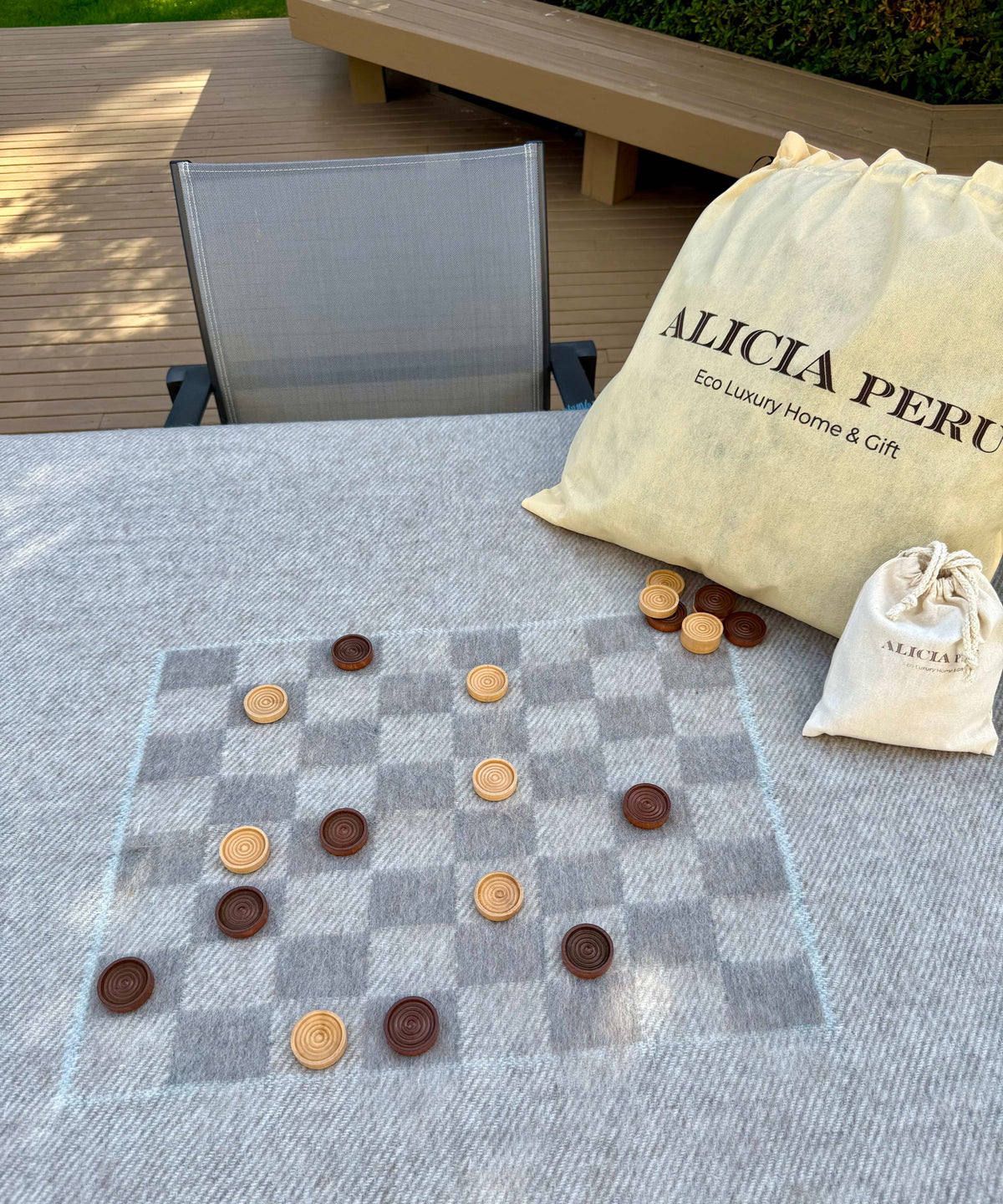 Blanket Chess/Checkers Set