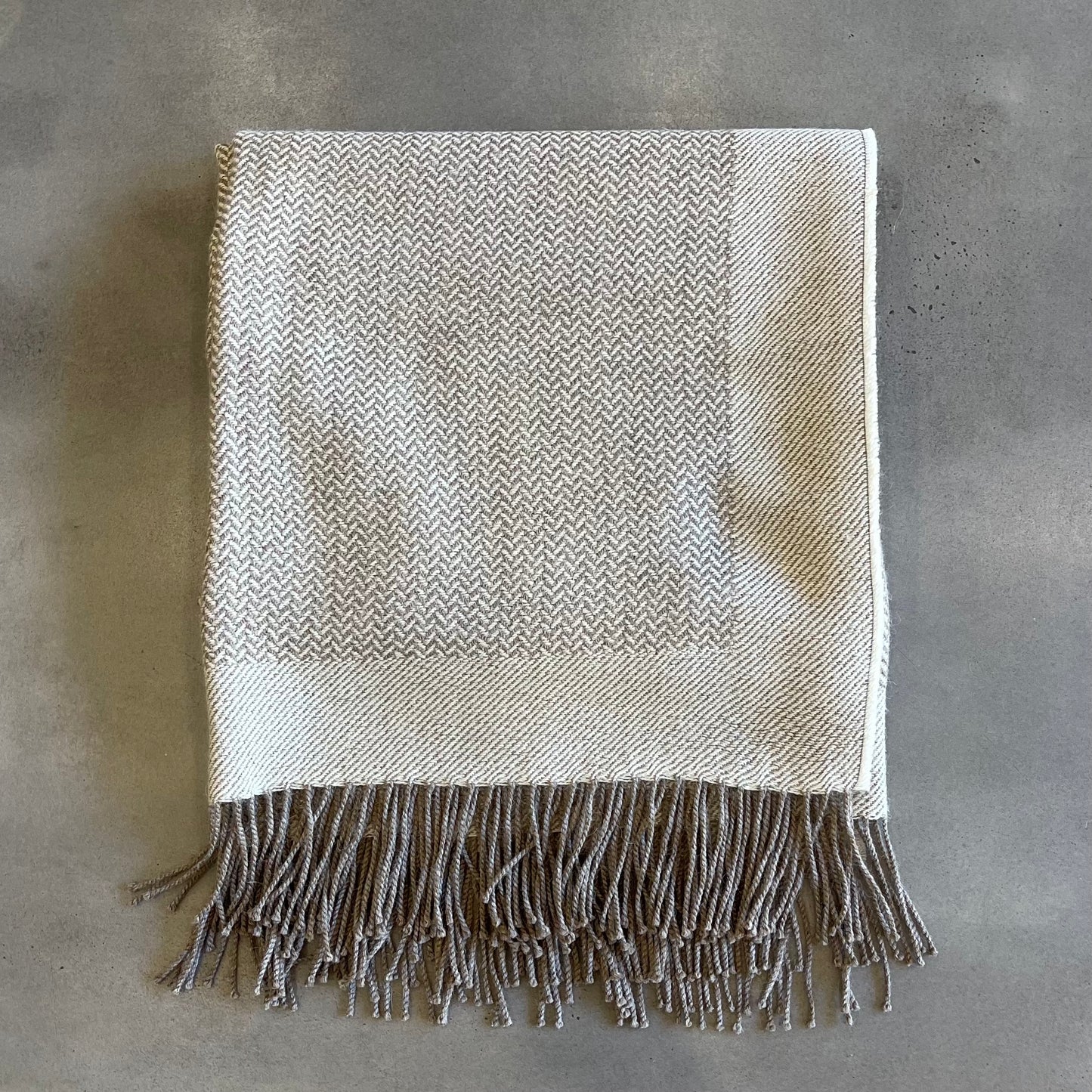 Herringbone Throw