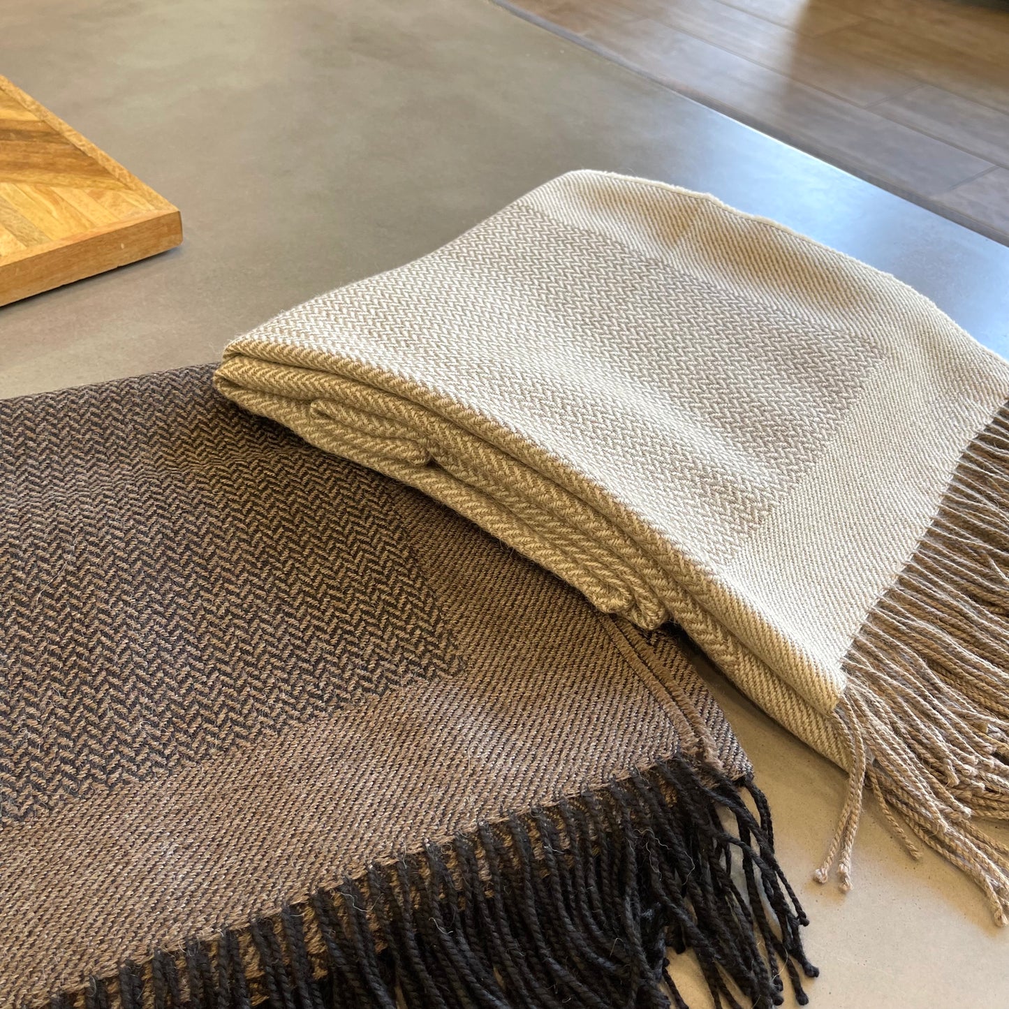 Herringbone Throw