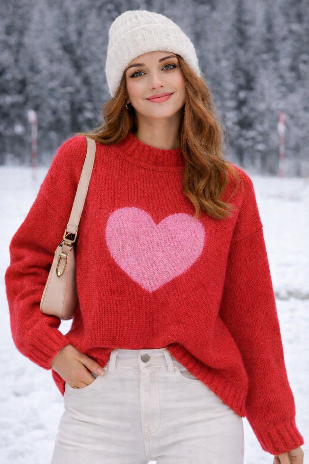Heart Crew Sweater