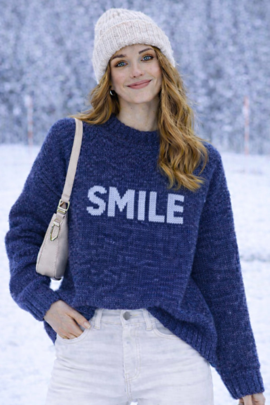 Smile Crew Sweater