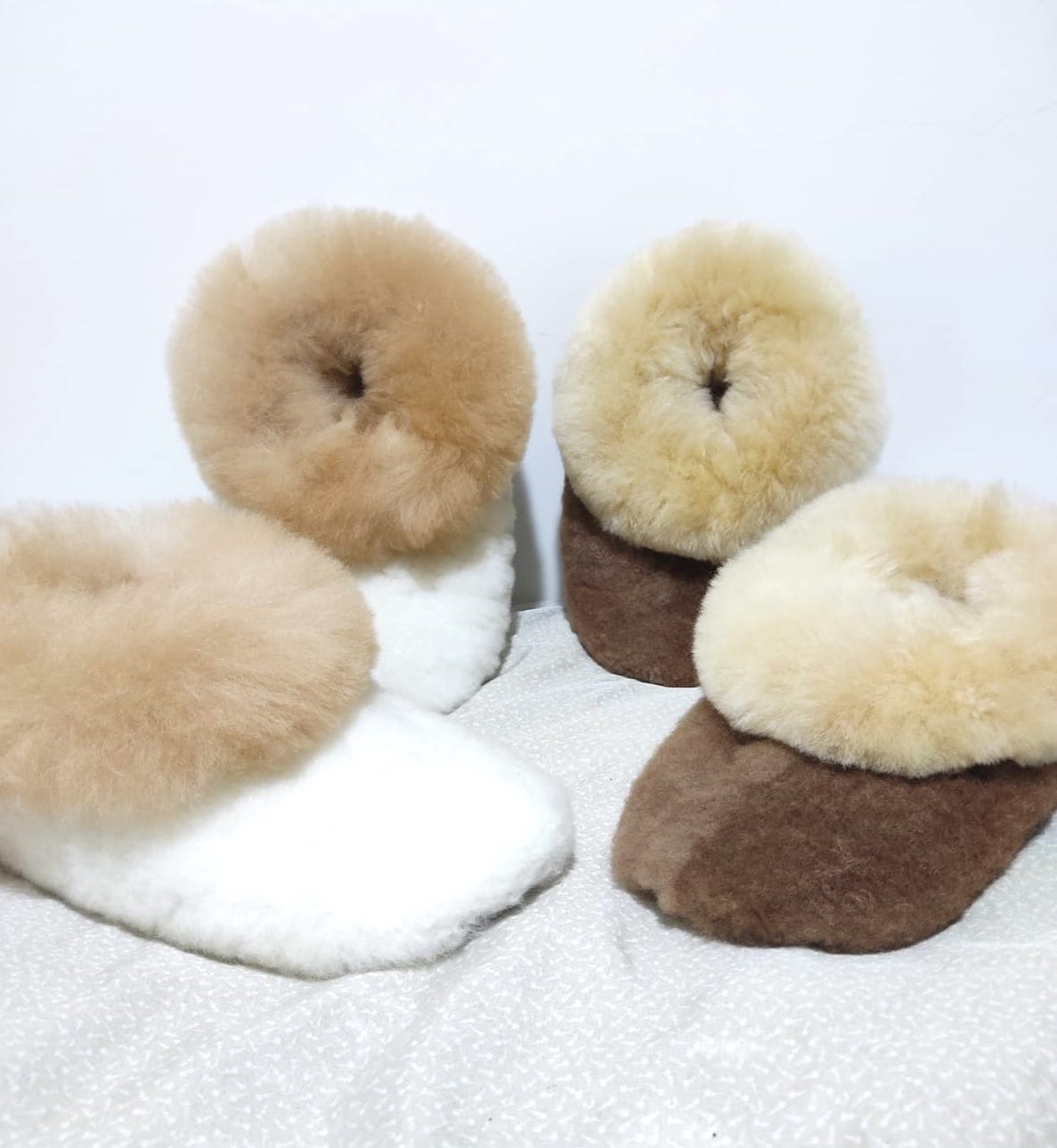 Boot Alpaca Fur Slippers