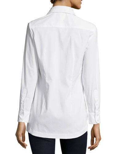 Finley Joey White Cotton Shirt