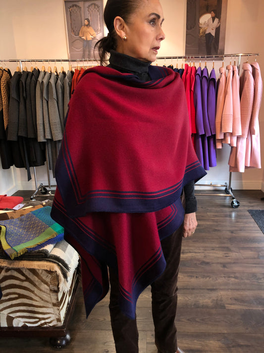 alpaca ruana wrap