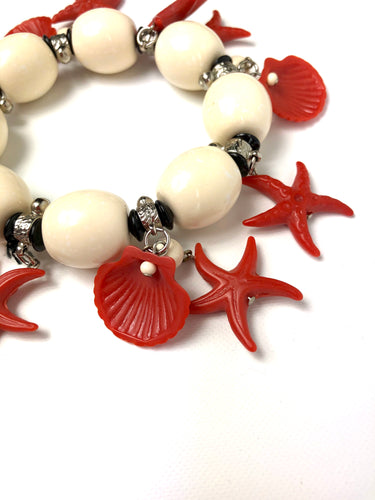 Angela Caputi Ivory Starfish Bracelet