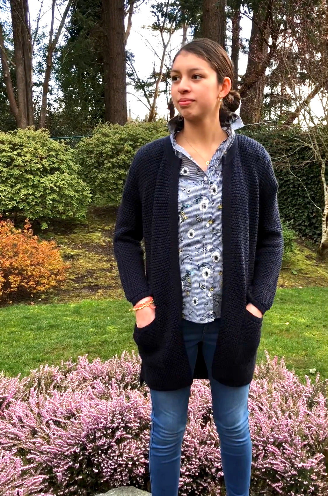 Luna Long Alpaca Cardigan for Women