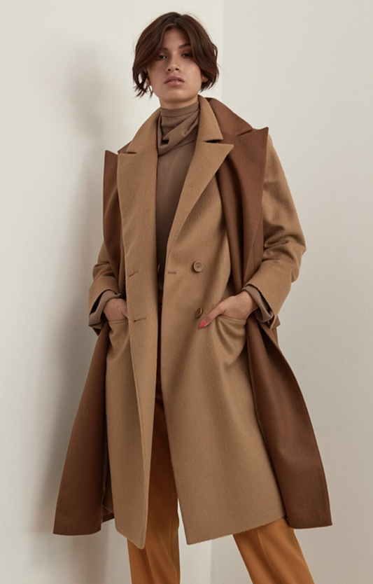 Alpaca Trench Coat