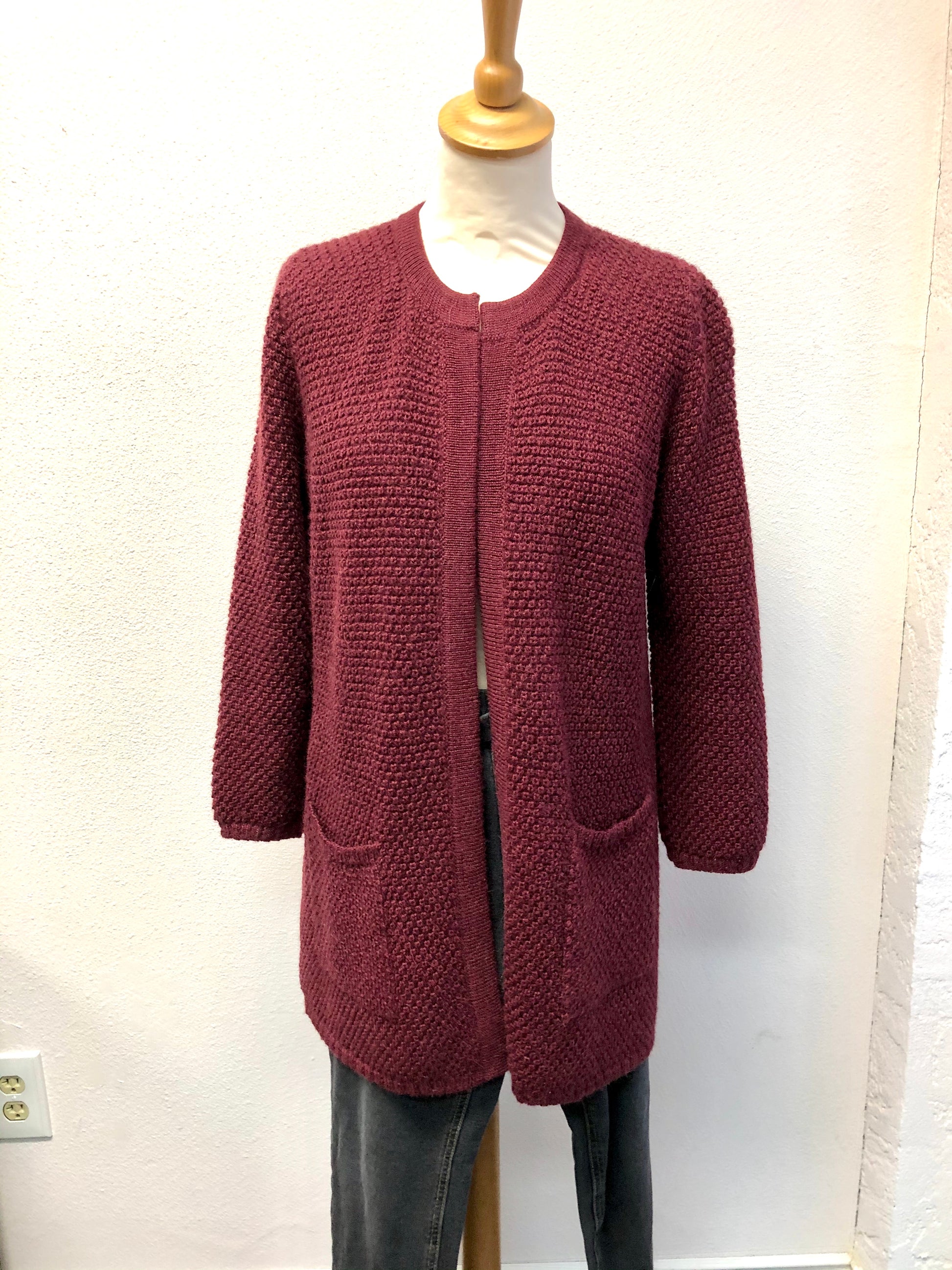Luna Long Alpaca Cardigan for Women