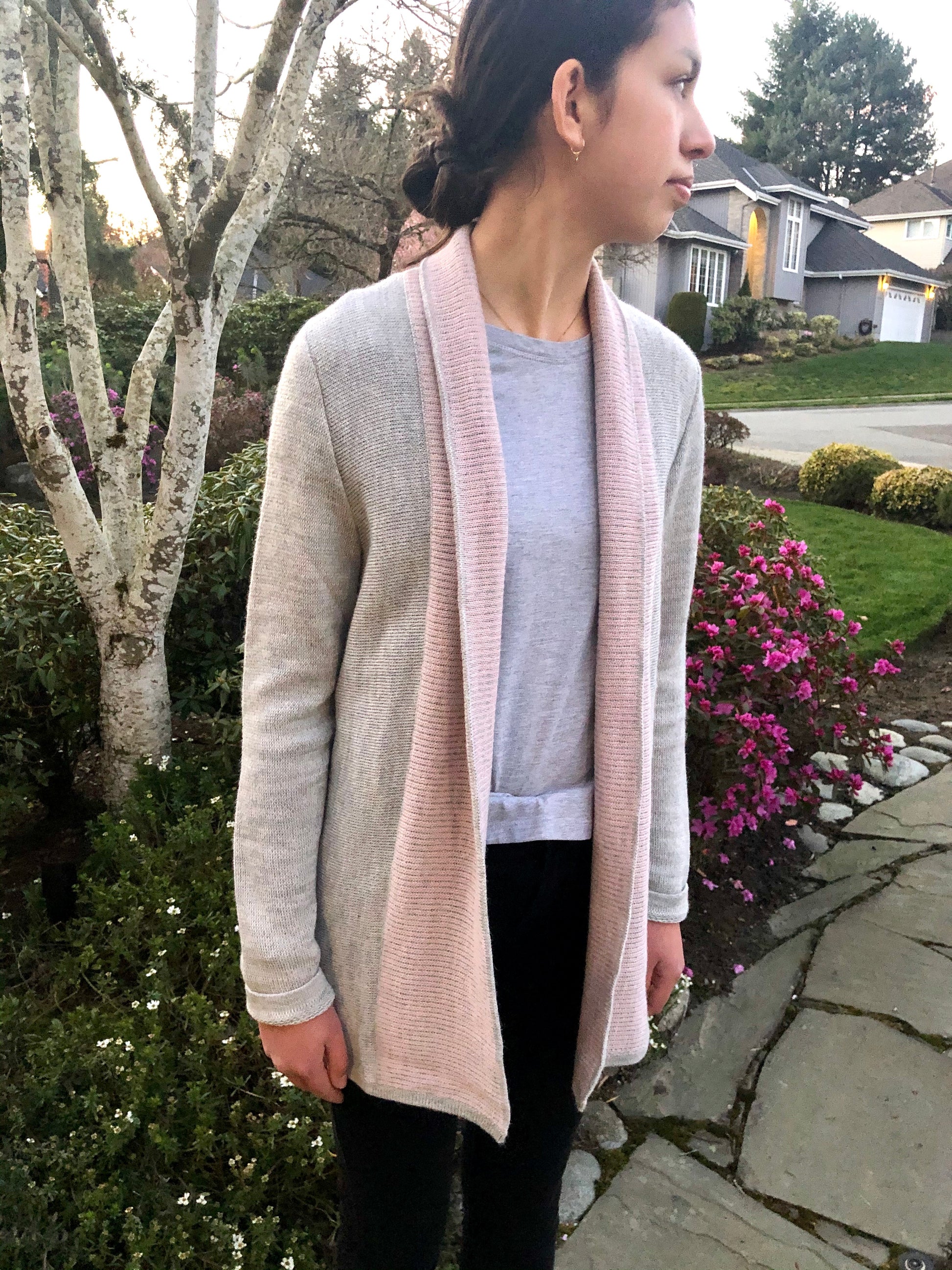 Elisa Alpaca Long Cardigan for Women