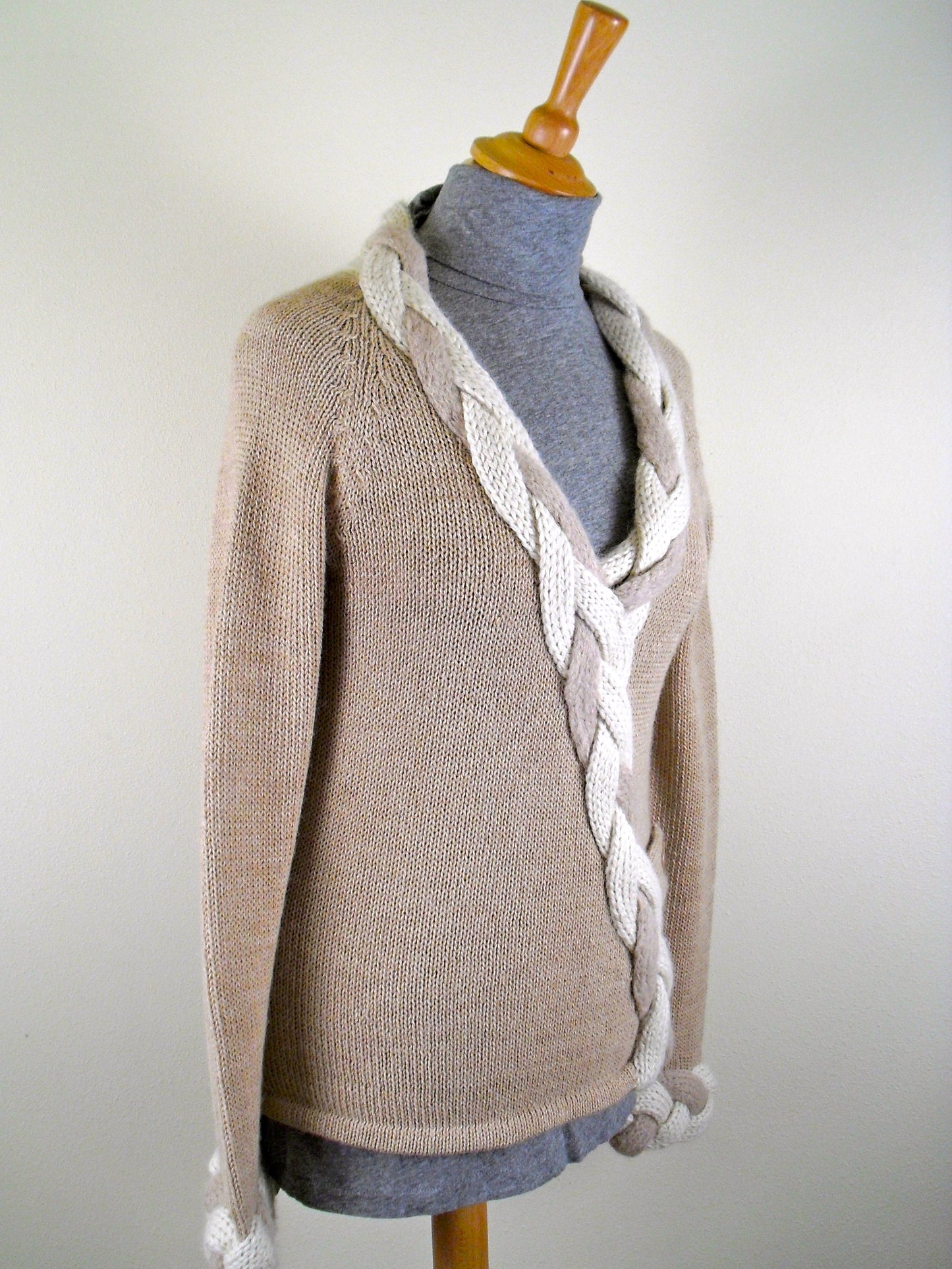 Quenko Hand Knitted Alpaca Sweater