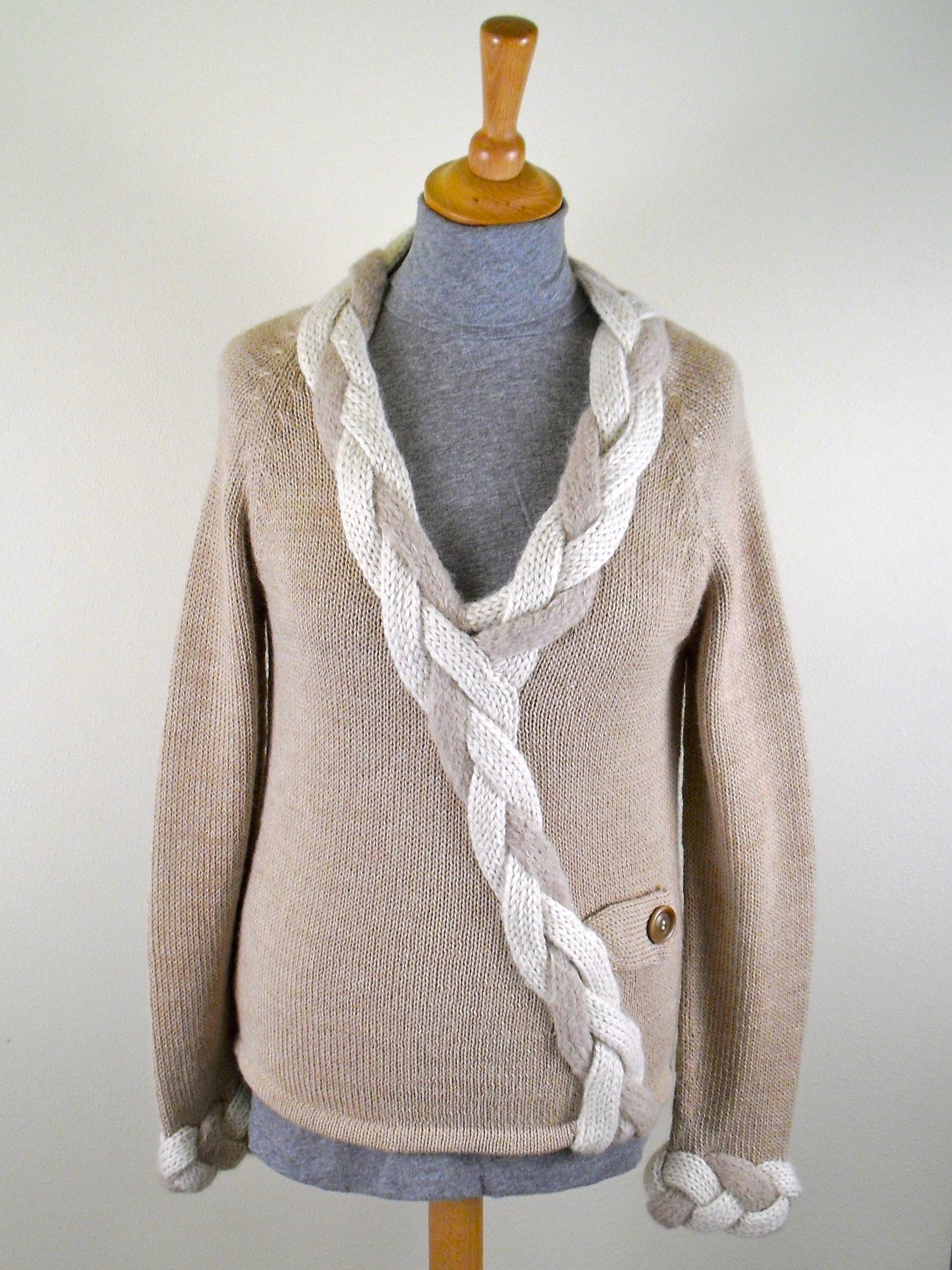 Quenko Hand Knitted Alpaca Sweater