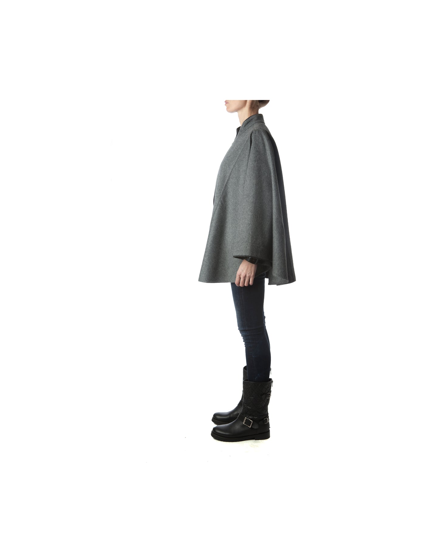 Alpaca Roma Cape - side view