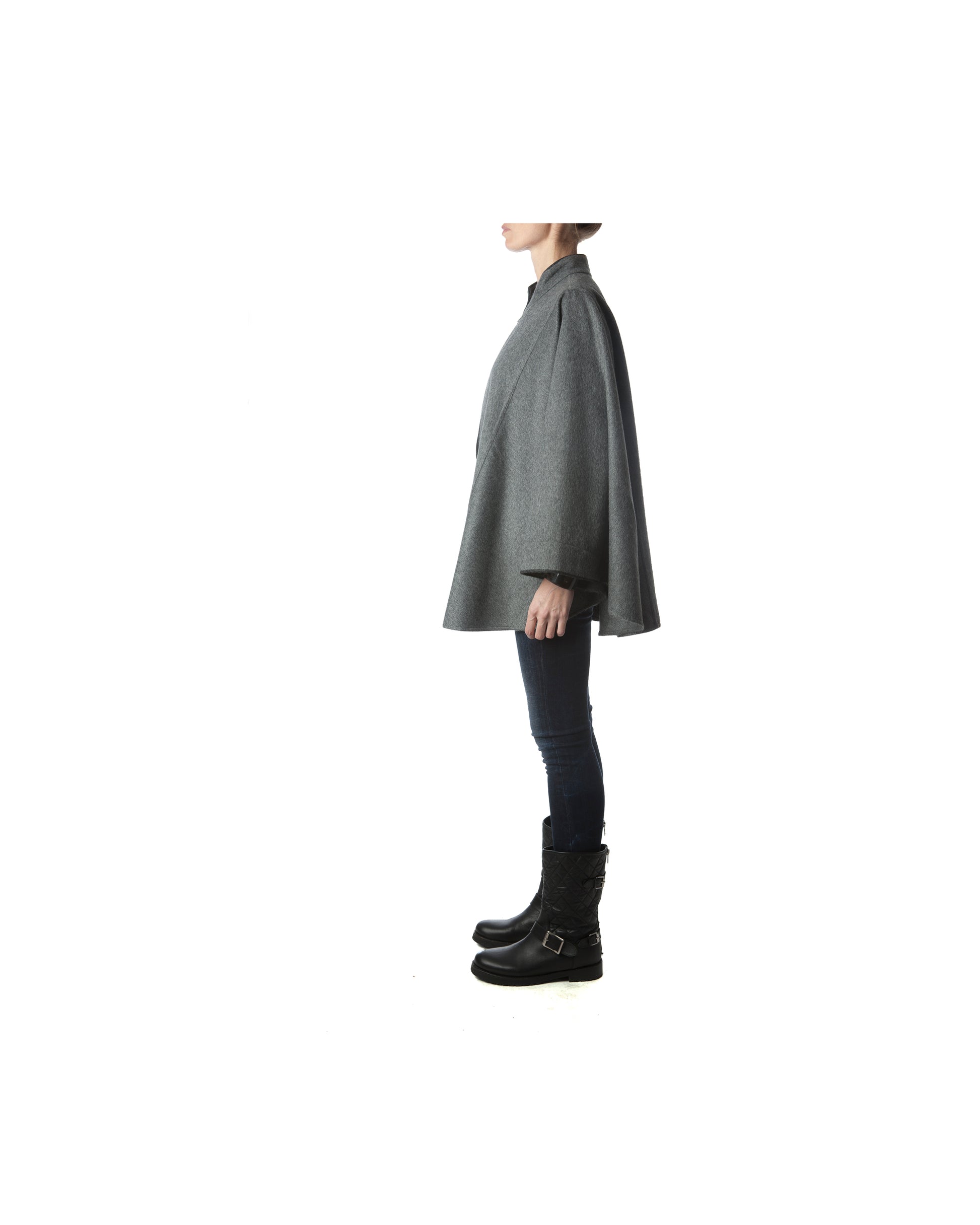Alpaca Roma Cape - side view